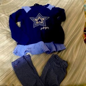 Tommy Hilfiger Blouse & leggings 4t